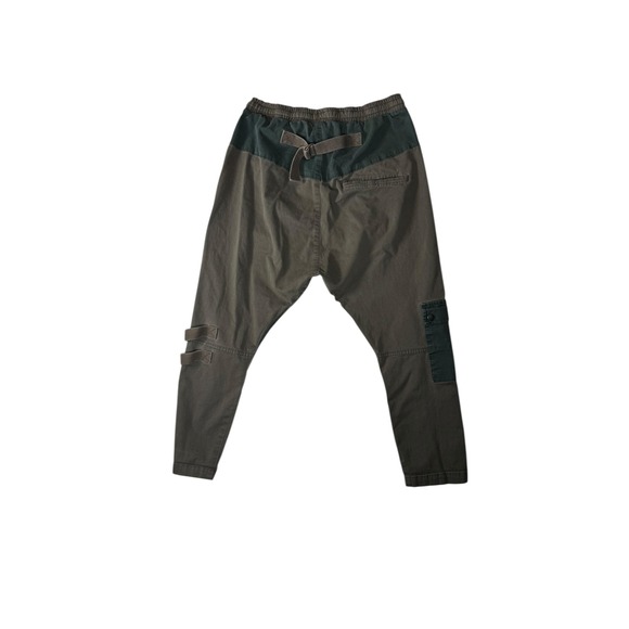 ASOS Design Men's W32 L30 Khaki Skinny Cargo Pants Buckle Detail Urban Style - Picture 7 of 7